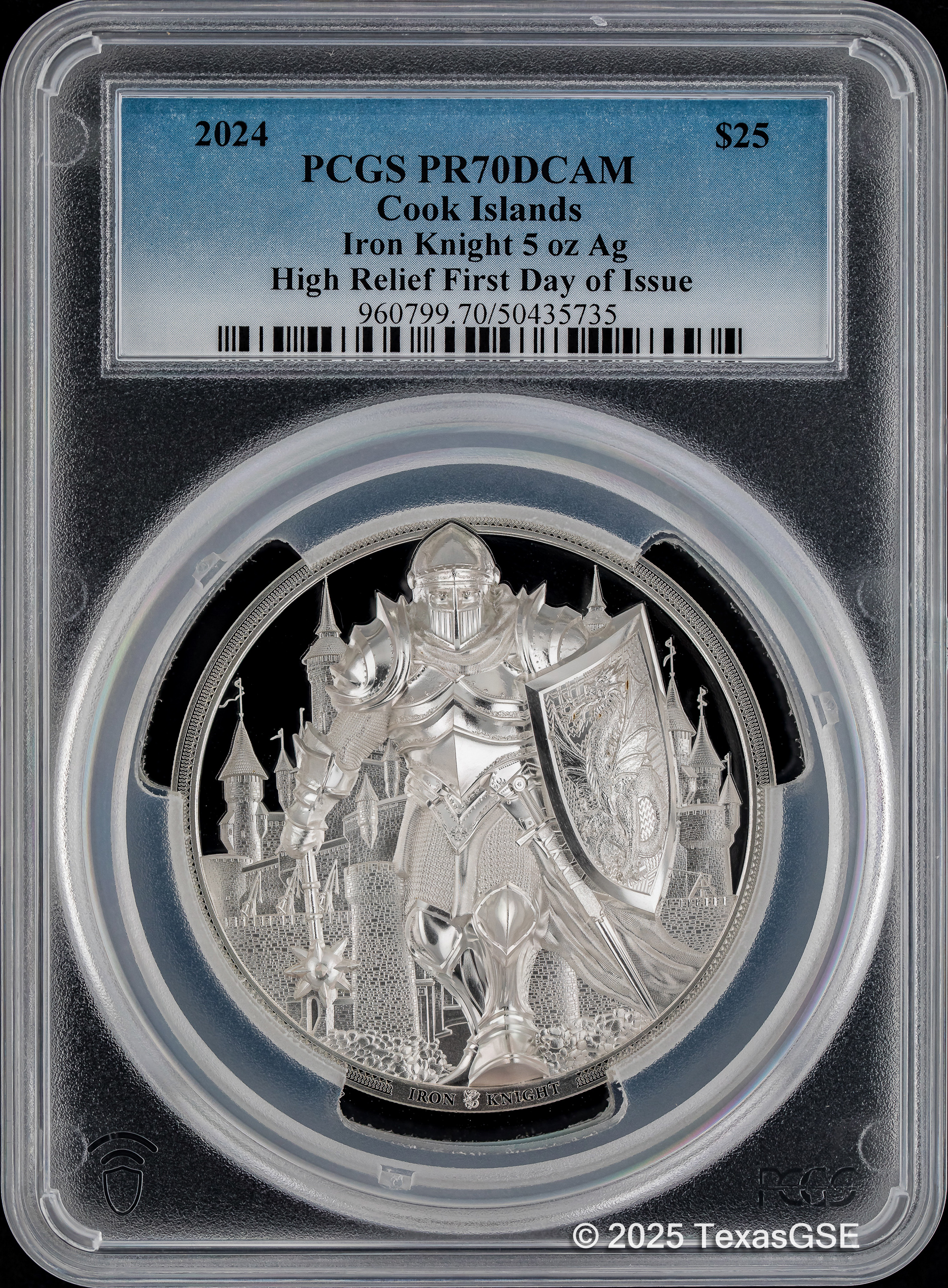 2024クック諸島 5ドルブリリアントラブハート銀貨 1オンスPCGS PR70 fit=scale-down,w=1200